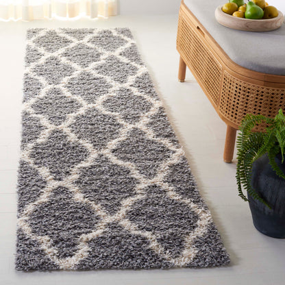 Tapis SAFAVIEH Dallas Shag Darina Trellis 1,5 pouce d'épaisseur