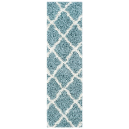 Tapis SAFAVIEH Dallas Shag Darina Trellis 1,5 pouce d'épaisseur