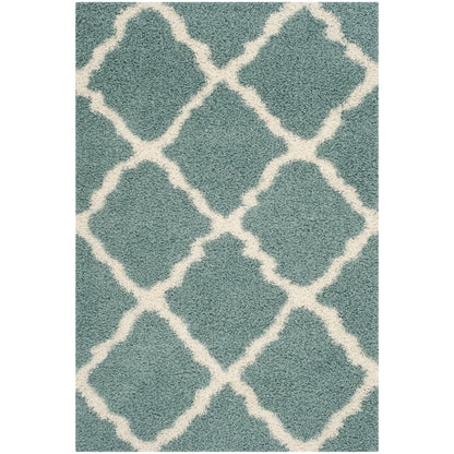 Tapis SAFAVIEH Dallas Shag Darina Trellis 1,5 pouce d'épaisseur