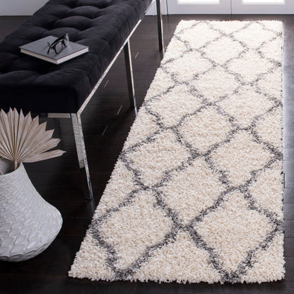 Tapis SAFAVIEH Dallas Shag Darina Trellis 1,5 pouce d'épaisseur