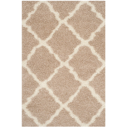 Tapis SAFAVIEH Dallas Shag Darina Trellis 1,5 pouce d'épaisseur