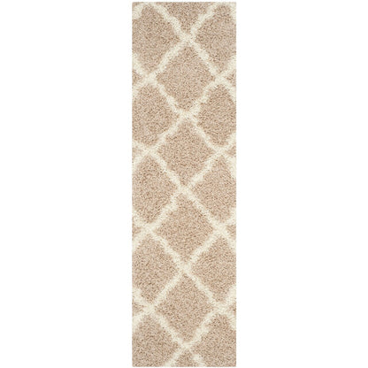 Tapis SAFAVIEH Dallas Shag Darina Trellis 1,5 pouce d'épaisseur