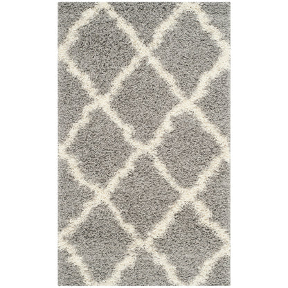 Tapis SAFAVIEH Dallas Shag Darina Trellis 1,5 pouce d'épaisseur