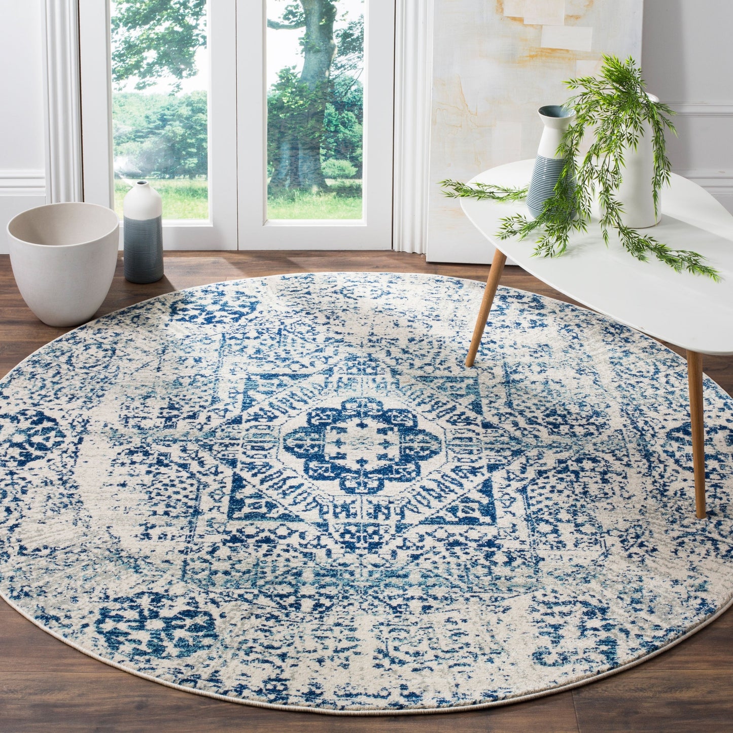 Tapis SAFAVIEH Evoke Gioia Vintage Boho Medallion vieilli