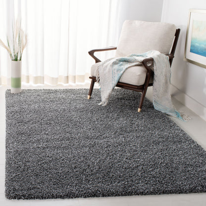 Tapis SAFAVIEH Evolution Shag Fransien Solid 1,8 pouce d'épaisseur
