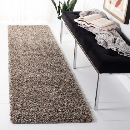 Tapis SAFAVIEH Evolution Shag Fransien Solid 1,8 pouce d'épaisseur