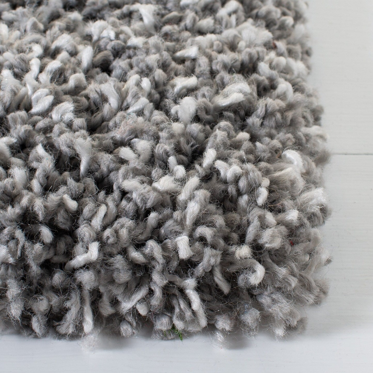 Tapis SAFAVIEH Evolution Shag Fransien Solid 1,8 pouce d'épaisseur