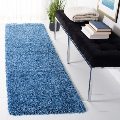 Tapis SAFAVIEH Evolution Shag Fransien Solid 1,8 pouce d'épaisseur