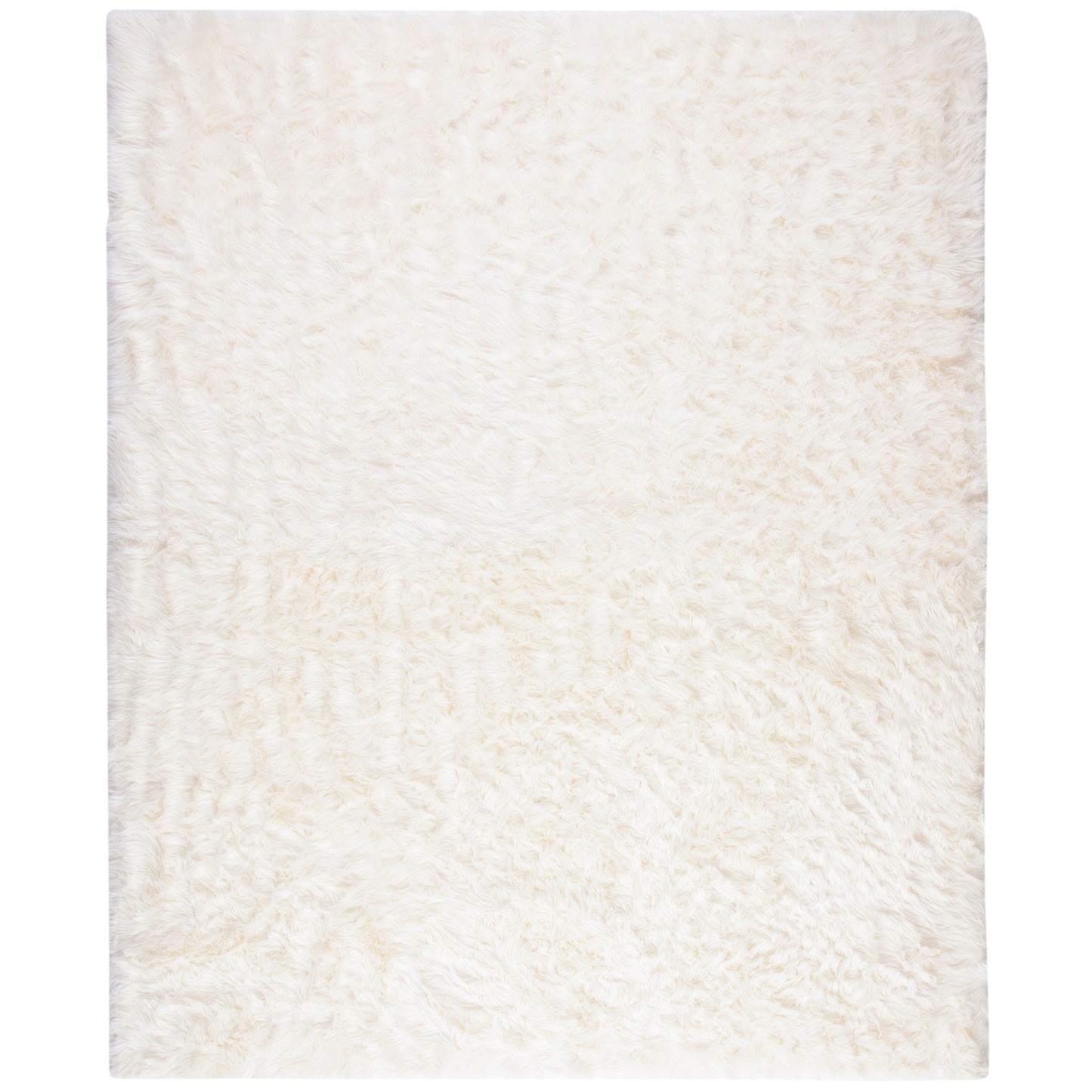 Tapis SAFAVIEH en fausse peau de mouton et soie, épaisseur 2,4 pouces