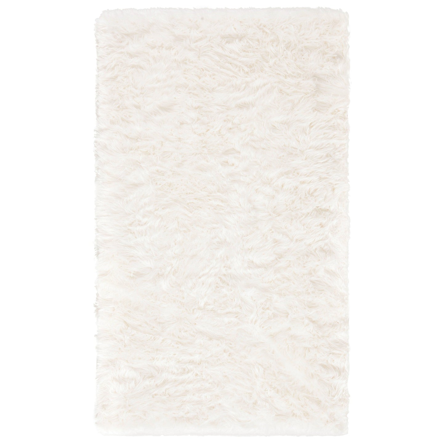 Tapis SAFAVIEH en fausse peau de mouton et soie, épaisseur 2,4 pouces