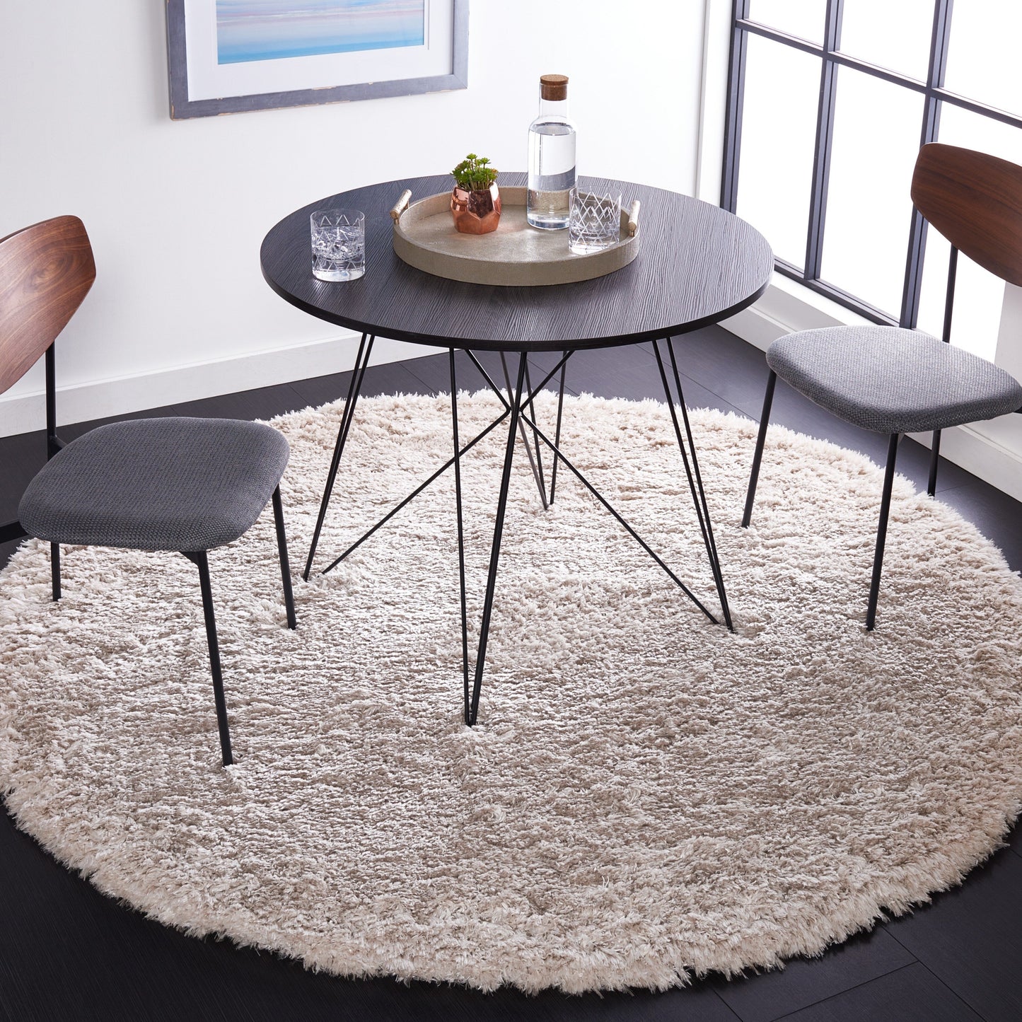 Tapis SAFAVIEH Flokati Shag Wynne de 2,75 pouces d'épaisseur