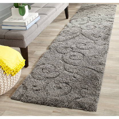 Tapis texturé épais SAFAVIEH Florida Ryung Shag Scroll de 1,2 pouce