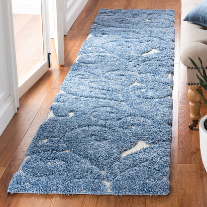 Tapis texturé épais SAFAVIEH Florida Ryung Shag Scroll de 1,2 pouce