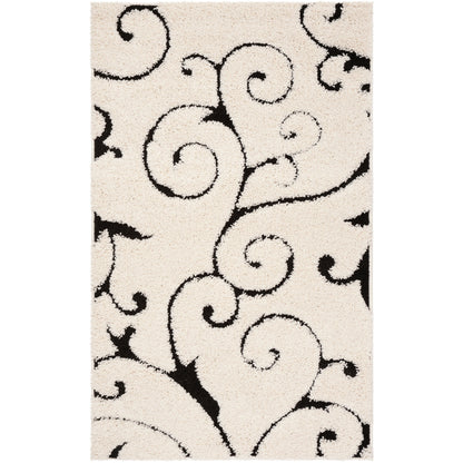 Tapis texturé épais SAFAVIEH Florida Ryung Shag Scroll de 1,2 pouce