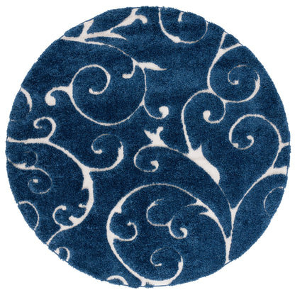 Tapis texturé épais SAFAVIEH Florida Ryung Shag Scroll de 1,2 pouce