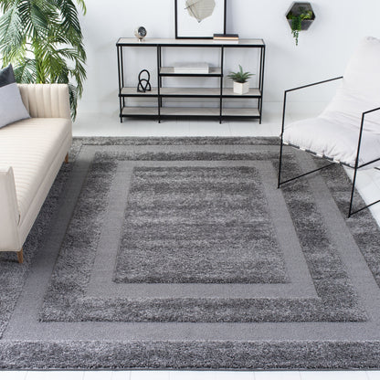 Tapis SAFAVIEH Florida Shag Antigoni Border 1,2 pouce d'épaisseur