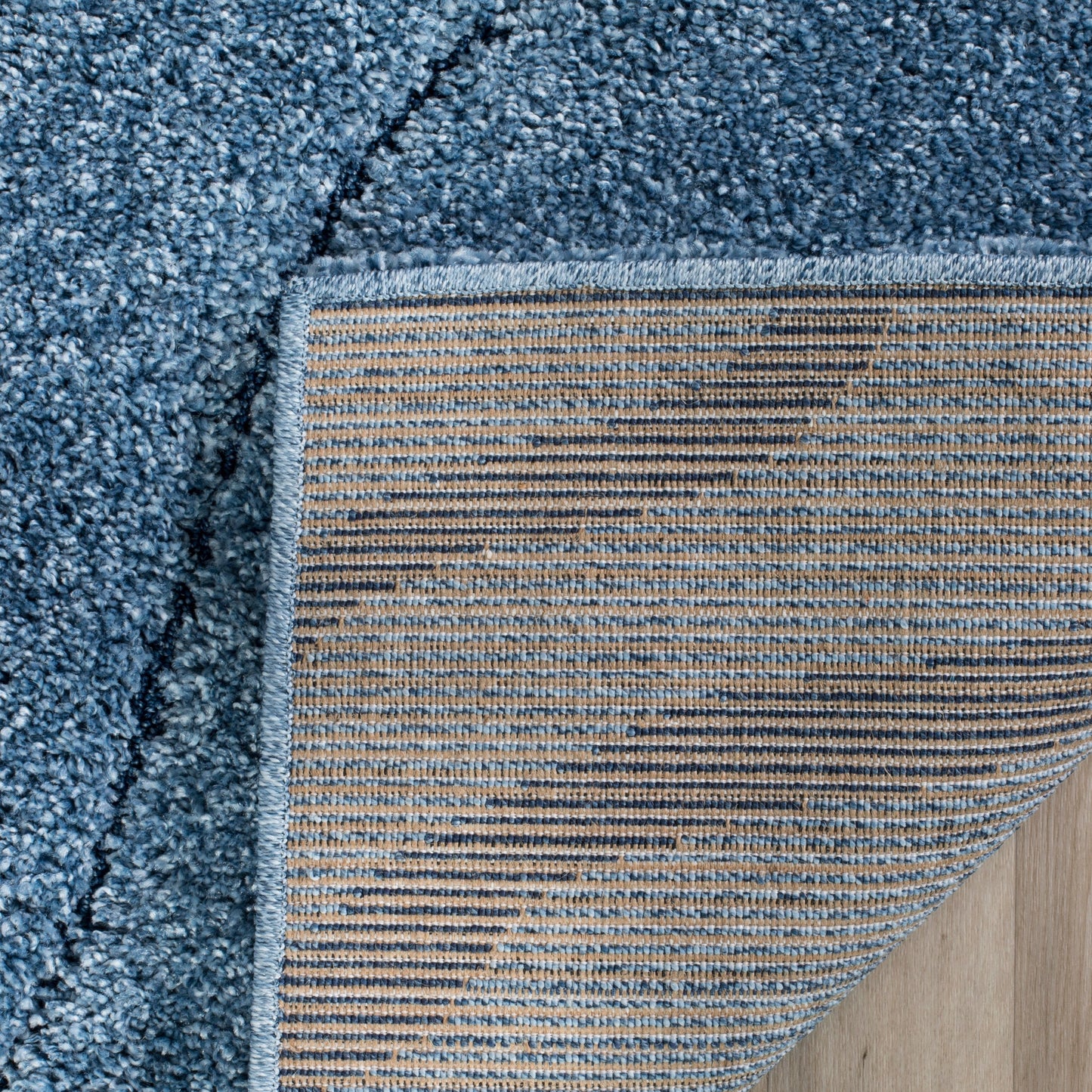 SAFAVIEH Florida Shag Borbala Soft Serene Waves 1,2 pouce d'épaisseur