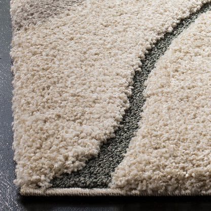 SAFAVIEH Florida Shag Borbala Soft Serene Waves 1,2 pouce d'épaisseur