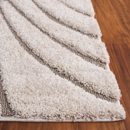 Tapis SAFAVIEH Florida Shag Staka à motifs de vagues abstraites de 3 cm