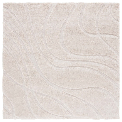 Tapis SAFAVIEH Florida Shag Staka à motifs de vagues abstraites de 3 cm