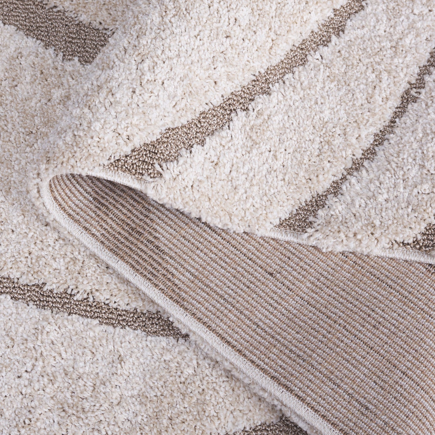 Tapis SAFAVIEH Florida Shag Staka à motifs de vagues abstraites de 3 cm