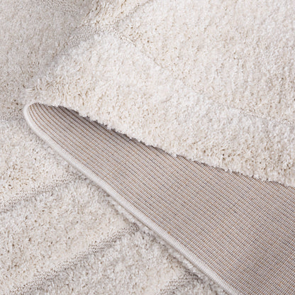 Tapis SAFAVIEH Florida Shag Staka à motifs de vagues abstraites de 3 cm