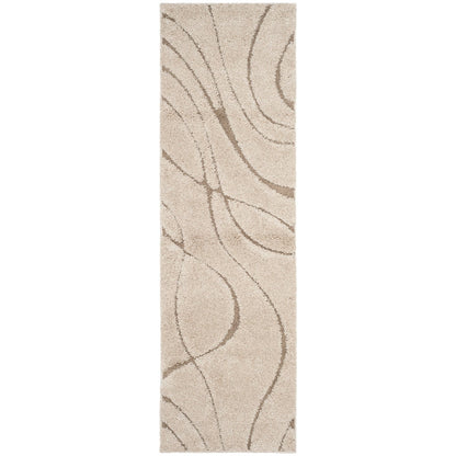 Tapis SAFAVIEH Florida Shag Staka à motifs de vagues abstraites de 3 cm