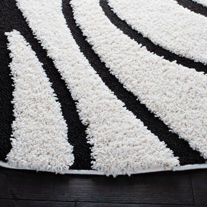 Tapis SAFAVIEH Florida Shag Staka à motifs de vagues abstraites de 3 cm