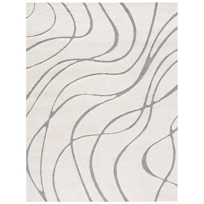 Tapis SAFAVIEH Florida Shag Staka à motifs de vagues abstraites de 3 cm
