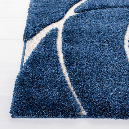 Tapis SAFAVIEH Florida Shag Staka à motifs de vagues abstraites de 3 cm