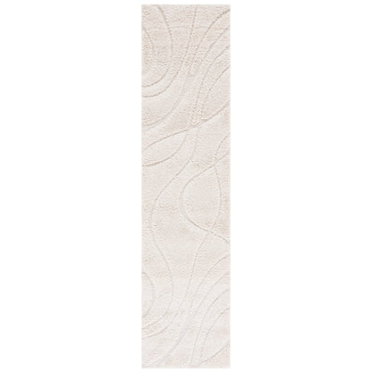 Tapis SAFAVIEH Florida Shag Staka à motifs de vagues abstraites de 3 cm