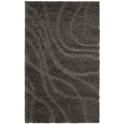 Tapis SAFAVIEH Florida Shag Staka à motifs de vagues abstraites de 3 cm