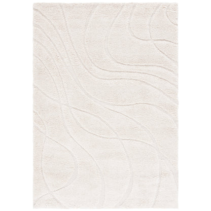 Tapis SAFAVIEH Florida Shag Staka à motifs de vagues abstraites de 3 cm