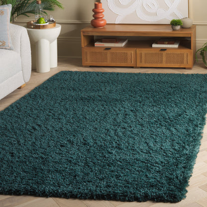 Tapis SAFAVIEH Fontana Shag Dagi solide de 2 pouces d'épaisseur