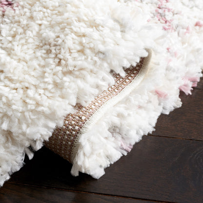 Tapis moderne SAFAVIEH Fontana Shag Marye à treillis de 2 pouces d'épaisseur