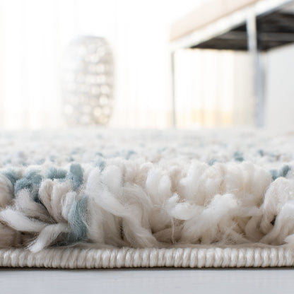 Tapis moderne abstrait SAFAVIEH Fontana Shag Sadet de 2 pouces d'épaisseur