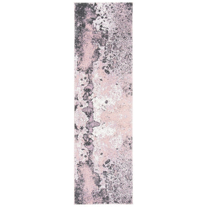 Tapis abstrait moderne aquarelle miel glacier SAFAVIEH