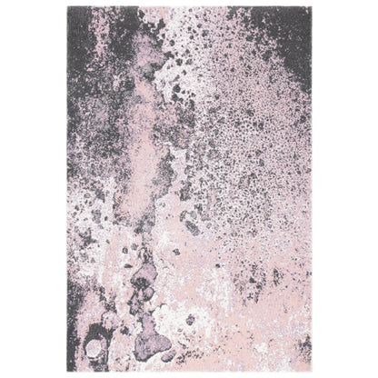 Tapis abstrait moderne aquarelle miel glacier SAFAVIEH