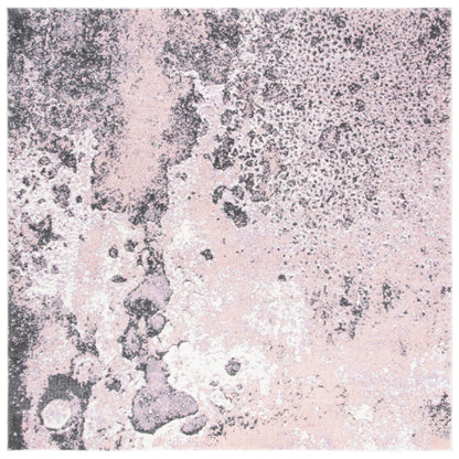 Tapis abstrait moderne aquarelle miel glacier SAFAVIEH