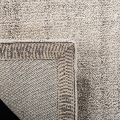 Tapis moderne en viscose corail abstrait fait main SAFAVIEH