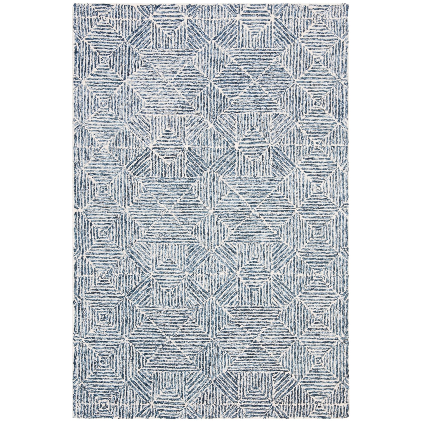 Tapis en laine moderne abstrait Harmanna fait main SAFAVIEH