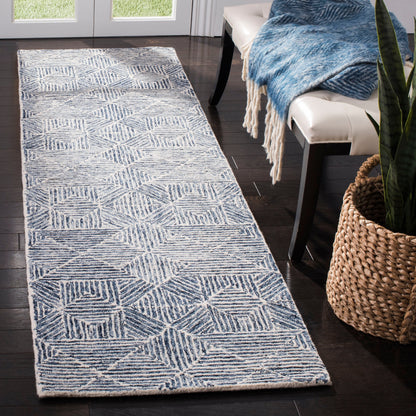 Tapis en laine moderne abstrait Harmanna fait main SAFAVIEH
