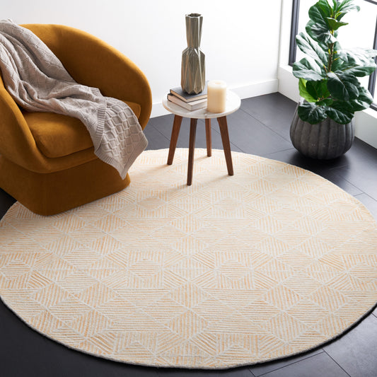 Tapis en laine moderne abstrait Harmanna fait main SAFAVIEH