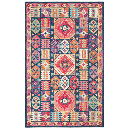 Tapis en laine moderne abstrait Harmanna fait main SAFAVIEH