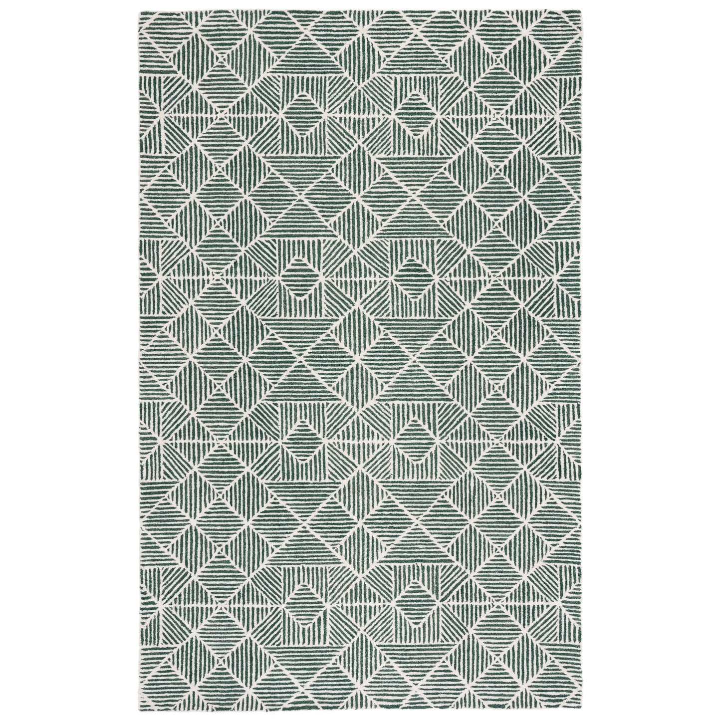 Tapis en laine moderne abstrait Harmanna fait main SAFAVIEH