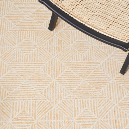 Tapis en laine moderne abstrait Harmanna fait main SAFAVIEH