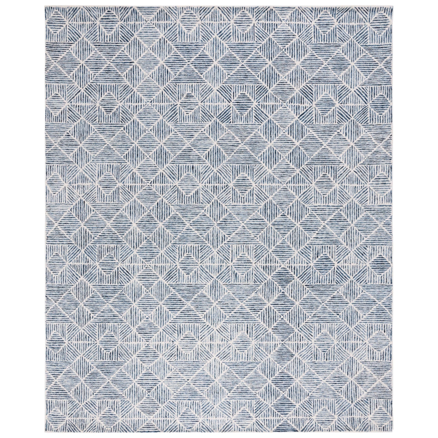 Tapis en laine moderne abstrait Harmanna fait main SAFAVIEH