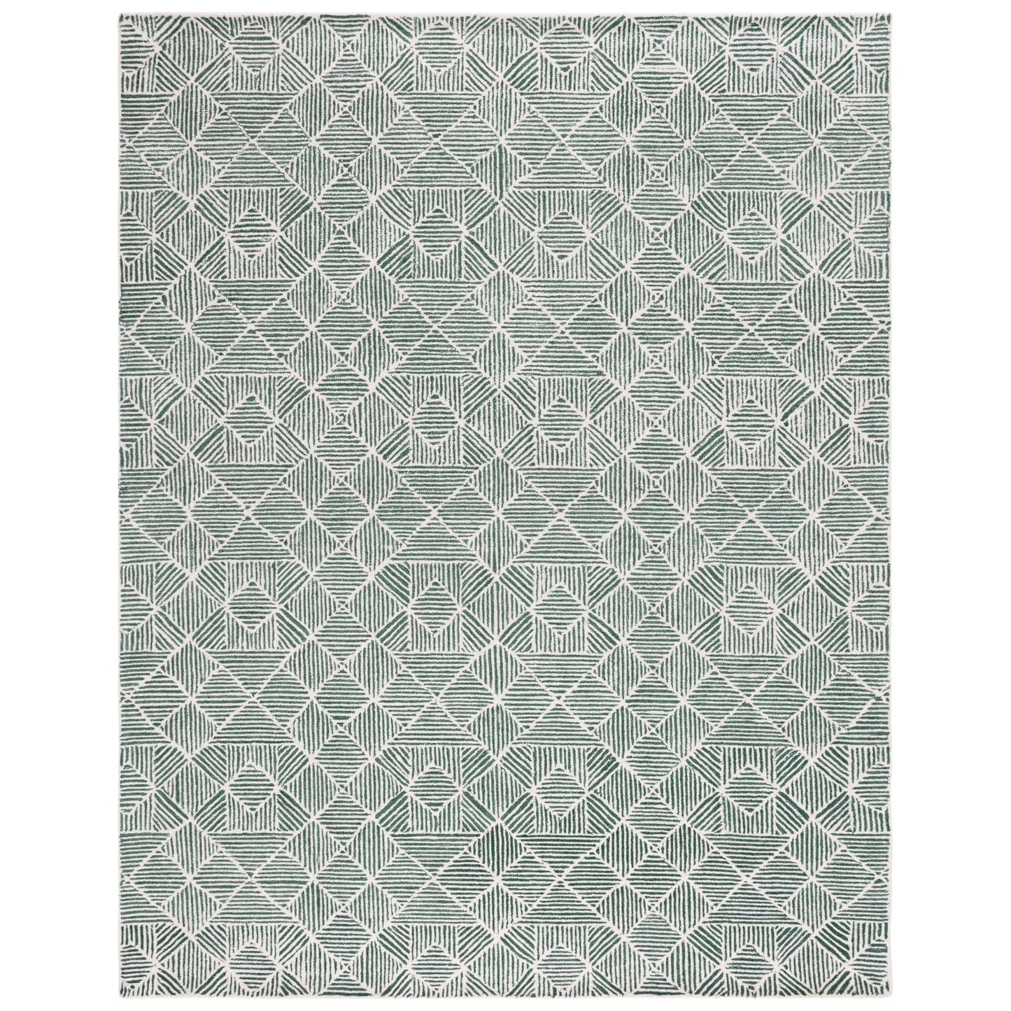 Tapis en laine moderne abstrait Harmanna fait main SAFAVIEH