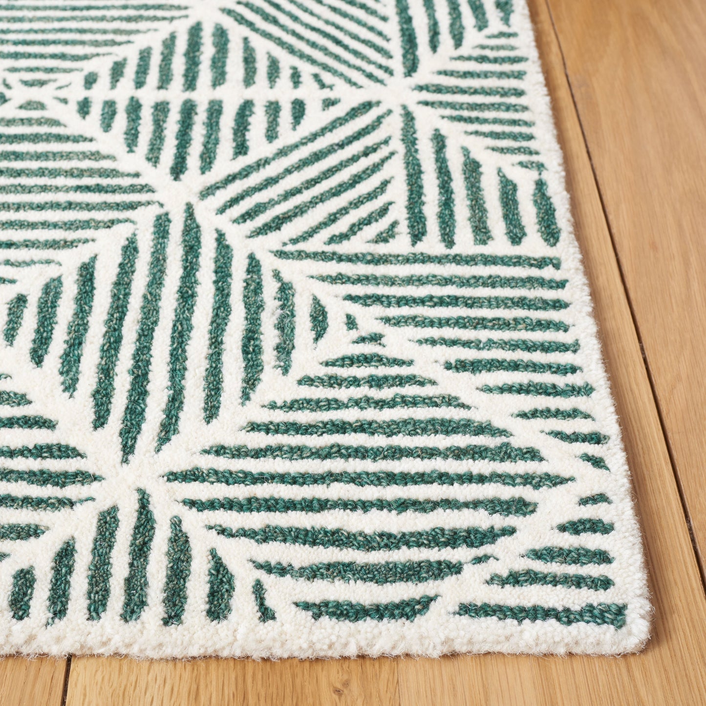 Tapis en laine moderne abstrait Harmanna fait main SAFAVIEH