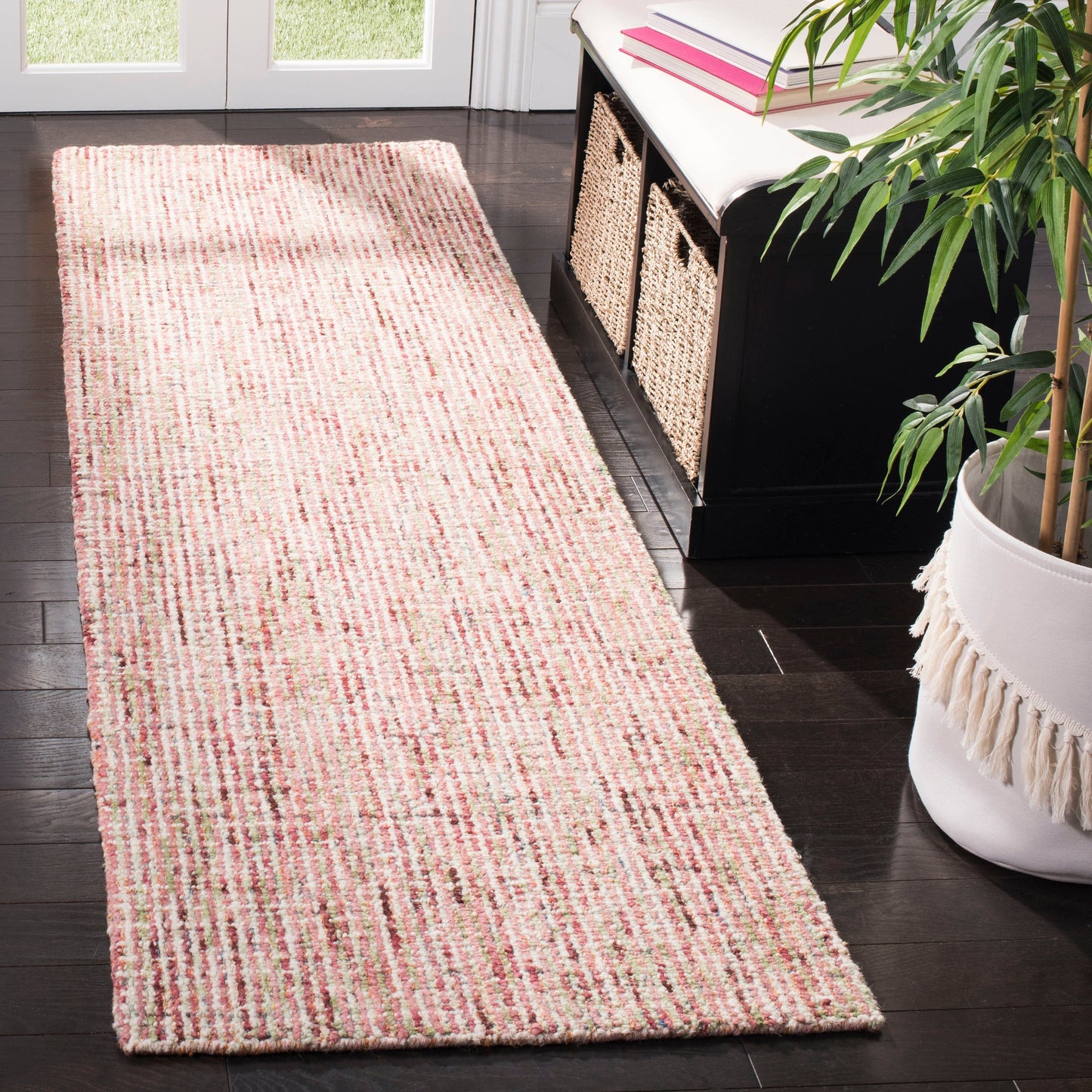 SAFAVIEH Tapis moderne en laine abstrait fait main Lotje